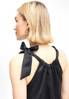 B.Young Esto Satin Blouse, Black