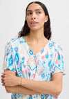 B.Young Jacqueline Printed Drawstring Dress, Clearwater