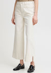 B.young Lydia High Waisted Wide Leg Jeans, Cream