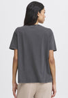 b.young Solko Embellished Rock T Shirt, Washed Grey