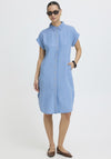 B. Young Kosmo Shirt Dres, Light Blue Denim