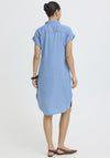 B. Young Kosmo Shirt Dres, Light Blue Denim