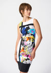 Joseph Ribkoff Mixed Print Mini Dress, Vanilla Multi
