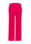 Dolcezza High Rise Straight Leg Cropped Jeans, Fuchsia