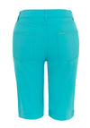 Dolcezza High Rise ¾ Length Shorts, Aquarius