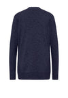 Barbara Lebek Open Knit Cardigan, Navy