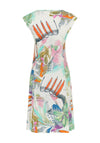 Dolcezza Pastel Print Knee Length Dress, Multi