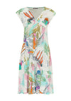Dolcezza Pastel Print Knee Length Dress, Multi