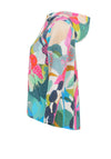 Dolcezza Rumba Print Drawstring Jacket, Multi