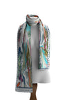Dolcezza Pastel Print Scarf, Multi