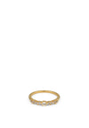 24Kae Classic Stone Ring, Gold Size 56