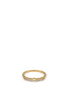 24Kae Classic Stone Ring, Gold Size 56