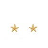 24Kae Starfish Stud Earrings, Gold