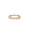 24Kae Stone Heart Ring, Gold