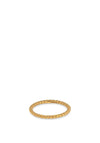 24Kae Twisted Rope Ring, Gold