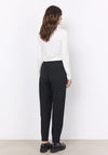 Soya Concept Siham Frilled Pocket Trousers, Black