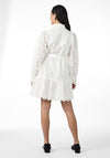 Y.A.S Holi Brodie Belted Dress, Star White