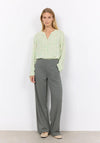 Soyaconcept Siham Casual Wide Leg Trousers, Dusty Leg