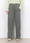 Soyaconcept Siham Casual Wide Leg Trousers, Dusty Leg