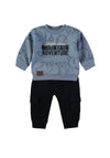 Babybol Baby Boy Bear 2 Piece Tracksuit, Blue