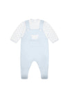 Emile Et Rose Baby Boy Kit Teddy Babygrow, Blue
