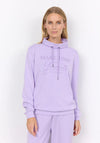 Soyaconcept Banu Text Print Sweatshirt, Light Purple