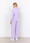 Soyaconcept Banu Text Print Sweatshirt, Light Purple