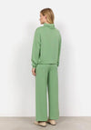 Soyaconcept Banu High Collar Sweatshirt, Green
