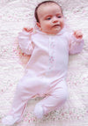 Emile Et Rose Baby Girl Loretta Babygrow and Hat Set, Pink