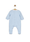 Emile Et Rose Boy Miles Bear Babygrow, Blue