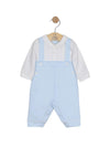 Emile Et Rose Boy Maddox Mock Dungaree Set, Blue