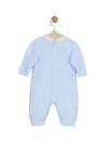 Emile Et Rose Boy Munro Romper and Hat Set, Blue