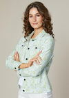Jessica Graaf Paisley Print Jacket, Green