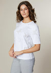 Jessica Graaf Butterfly Embellished T Shirt, White