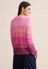 Street One Feather Yarn Sweater, Bright Cosy Pink