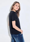 Cecil Wording Print T-Shirt, Universal Blue