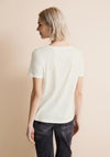 Street One Embellished Print T-Shirt, White