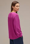 Street One Button Up Blouse, Bright Cosy Pink