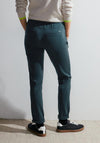Cecil Casual Fit Jogger Trousers, Strong Petrol Blue