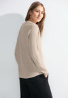 Cecil Moulin Knitted Sweater, Simply Beige
