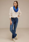 Street One Basic Loop Scarf, Gentle Blue