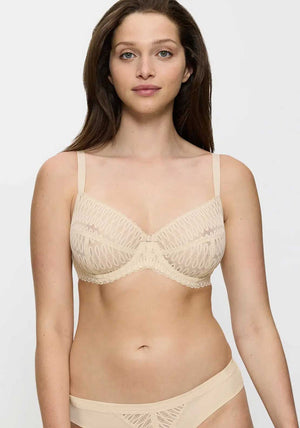 Triumph Aura Spotlight Wired Bra, Beige