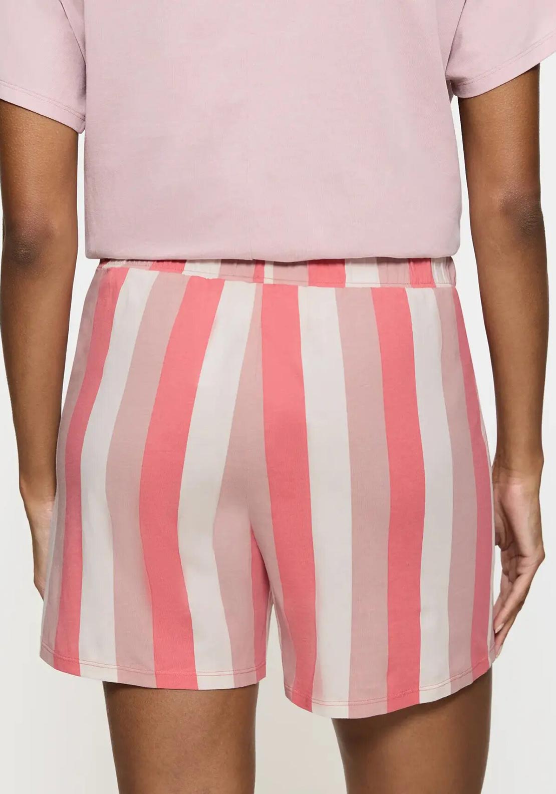 Triumph Mix & Match Stripe Pyjama Short, Pink
