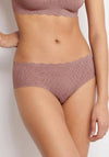 Sloggi Zero Feel Bliss Hipster Brief, Mauve