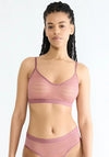 Sloggi Free Evolve Push Up Wire Free Bra, Pink