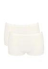 Sloggi Go Sense Short Brief 2 Pack, White