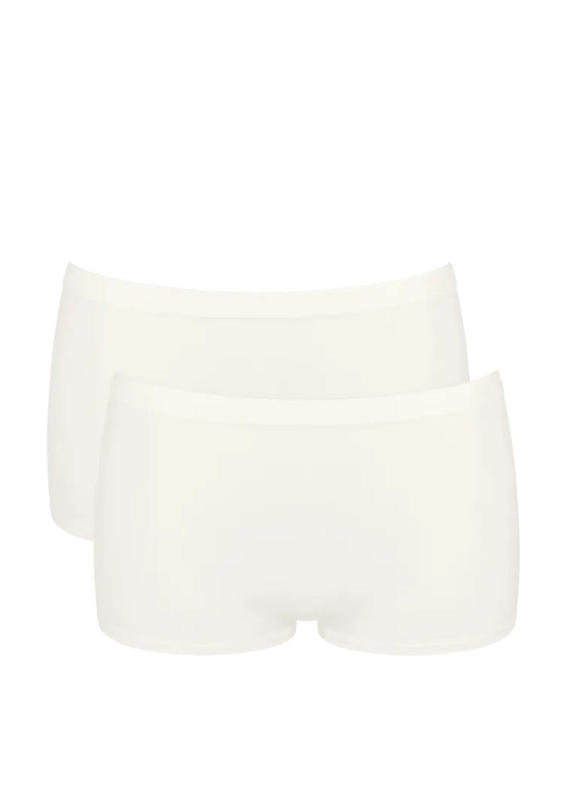 Sloggi Go Sense Short Brief 2 Pack, White