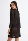 Triumph Beach MyWear Crochet Cover Up, Black
