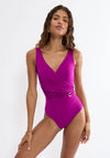 Triumph Summer Twist Padded Cup Swimsuit, Pink