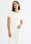 Triumph Short Sleeve Pyjama Top, Cream